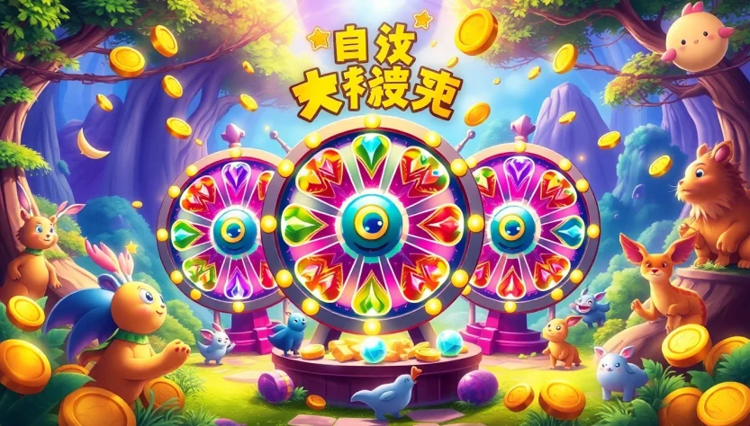 Get exciting สปินฟรี rewards with every spin in this enchanting game setting.