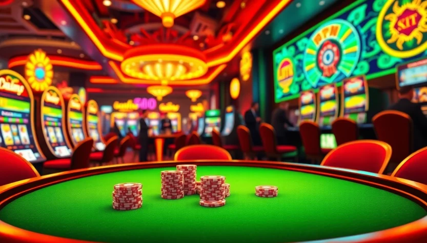 Experience thrilling moments at ausvegas.xyz with vibrant casino action and rich poker gameplay.