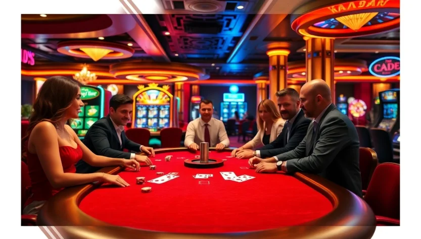Experience high-stakes poker excitement at https://shbet.cruises/, with players and illuminating casino elements.