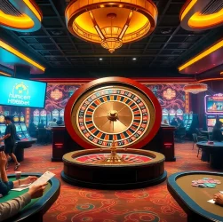 Experience the thrill of gambling at https://hb88bet.biz/ with vibrant casinos, poker chips, and roulette.