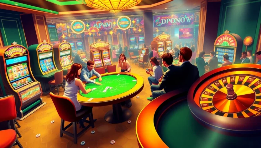 Spin the wheel of fortune at kubetlove.com, where vibrant casino games create thrilling experiences.