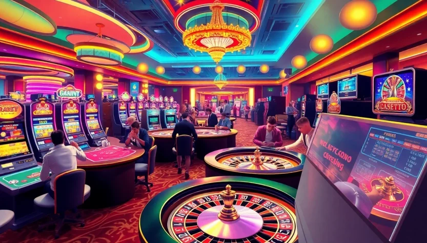 Explore the thrilling atmosphere of gambling at https://qh88tt.com/ with vibrant casino tables and enthusiastic players.