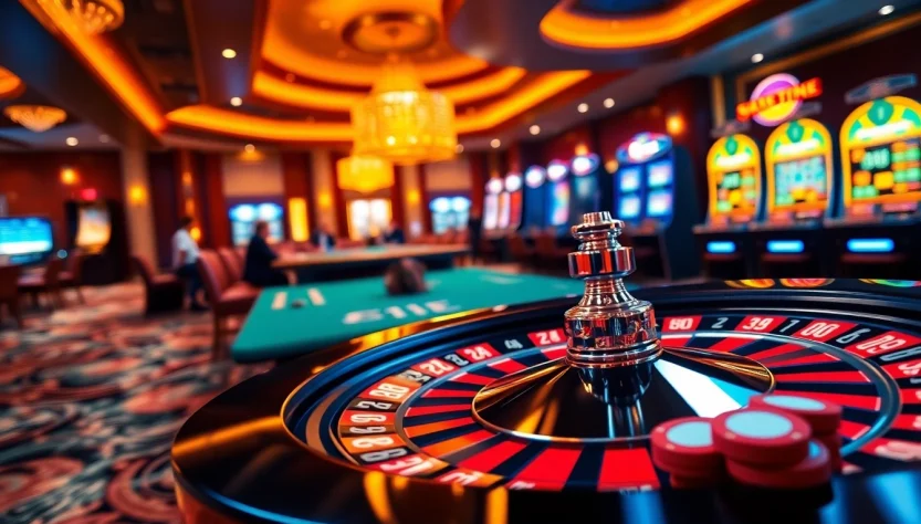 Experience the excitement of thương hiệu f168 with players engaged in thrilling casino games.