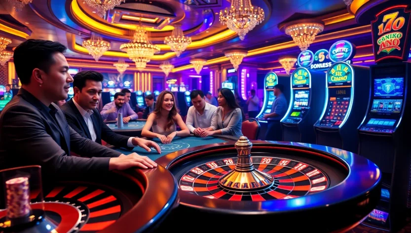 Supertkb88 offers thrilling gambling experiences at luxurious tables and exciting slot machines.