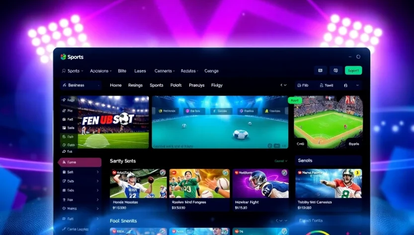 Place bets on sports events with the colorful and user-friendly OK9BET platform interface.